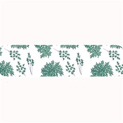 Flower Pattern Pattern Design Large Bar Mats by Celenk