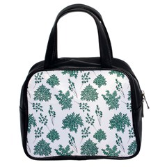 Flower Pattern Pattern Design Classic Handbag (two Sides) by Celenk