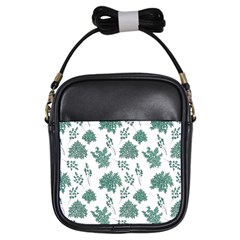 Flower Pattern Pattern Design Girls Sling Bag by Celenk