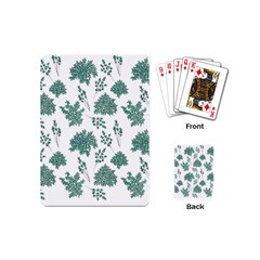 Flower Pattern Pattern Design Playing Cards (mini)