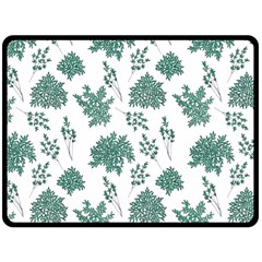 Flower Pattern Pattern Design Double Sided Fleece Blanket (large)  by Celenk