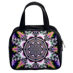 Pattern Abstract Background Art Classic Handbag (Two Sides)