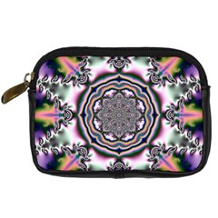 Pattern Abstract Background Art Digital Camera Leather Case