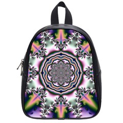 Pattern Abstract Background Art School Bag (Small)