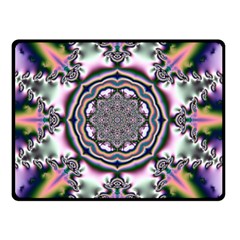 Pattern Abstract Background Art Double Sided Fleece Blanket (Small) 