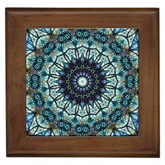 Pattern Abstract Background Art Framed Tiles by Celenk