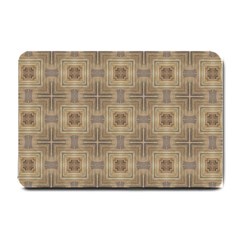 Abstract Wood Design Floor Texture Small Doormat  by Celenk