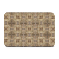 Abstract Wood Design Floor Texture Plate Mats by Celenk