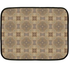 Abstract Wood Design Floor Texture Fleece Blanket (mini) by Celenk