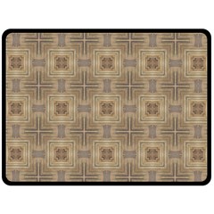 Abstract Wood Design Floor Texture Fleece Blanket (large)  by Celenk