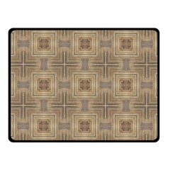 Abstract Wood Design Floor Texture Fleece Blanket (small) by Celenk