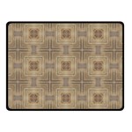 Abstract Wood Design Floor Texture Fleece Blanket (Small) 50 x40  Blanket Front