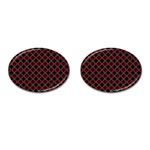 Pattern Design Artistic Decor Cufflinks (Oval) Front(Pair)