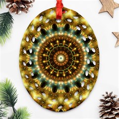 Pattern Abstract Background Art Ornament (oval Filigree)