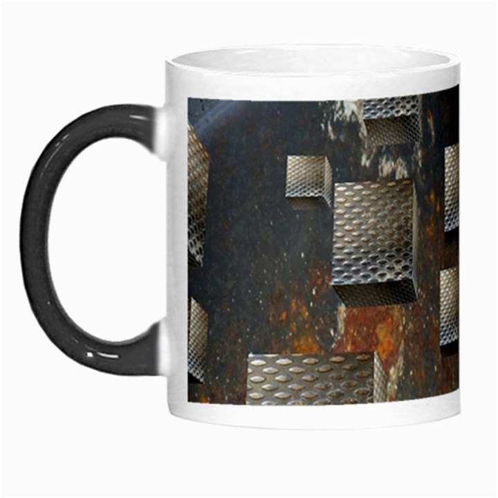 Background Metal Pattern Texture Morph Mugs