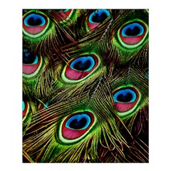 Peacock Feathers Color Plumage Shower Curtain 60  X 72  (medium)  by Celenk