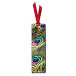 Peacock Feathers Color Plumage Small Book Marks Front