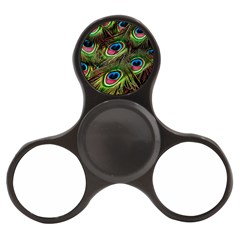 Peacock Feathers Color Plumage Finger Spinner by Celenk