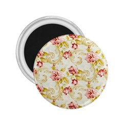 Background Pattern Flower Spring 2 25  Magnets by Celenk