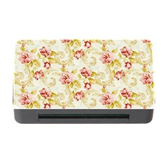 Background Pattern Flower Spring Memory Card Reader With Cf by Celenk