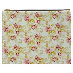 Background Pattern Flower Spring Cosmetic Bag (xxxl) by Celenk