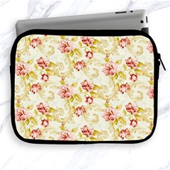 Background Pattern Flower Spring Apple Ipad 2/3/4 Zipper Cases by Celenk