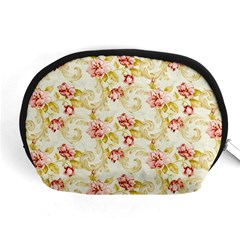 Background Pattern Flower Spring Accessory Pouch (medium) by Celenk