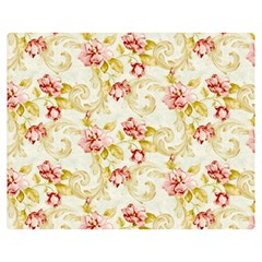 Background Pattern Flower Spring Double Sided Flano Blanket (medium)  by Celenk