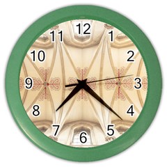 Wells Cathedral Wells Cathedral Color Wall Clock by Celenk