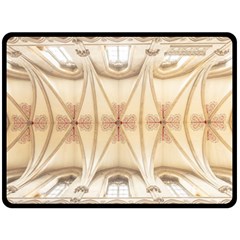 Wells Cathedral Wells Cathedral Fleece Blanket (large)  by Celenk