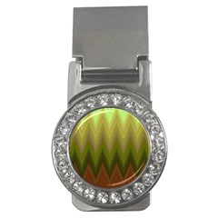 Zig Zag Chevron Classic Pattern Money Clips (cz) 