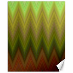 Zig Zag Chevron Classic Pattern Canvas 16  X 20 