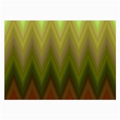 Zig Zag Chevron Classic Pattern Large Glasses Cloth (2-side)