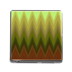 Zig Zag Chevron Classic Pattern Memory Card Reader (square 5 Slot)