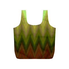 Zig Zag Chevron Classic Pattern Full Print Recycle Bag (s) by Celenk