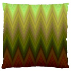 Zig Zag Chevron Classic Pattern Standard Flano Cushion Case (one Side)