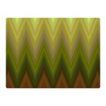 Zig Zag Chevron Classic Pattern Double Sided Flano Blanket (Mini)  35 x27  Blanket Front