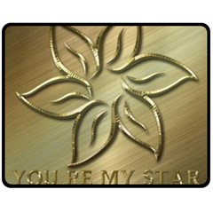 You are my star Fleece Blanket (Medium) 