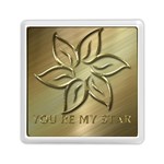 You are my star Memory Card Reader (Square) Front