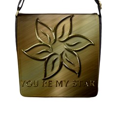 You are my star Flap Closure Messenger Bag (L)