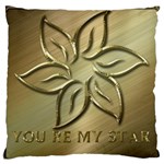 You are my star Standard Flano Cushion Case (Two Sides) Back