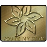 You are my star Double Sided Fleece Blanket (Medium)  58.8 x47.4  Blanket Front