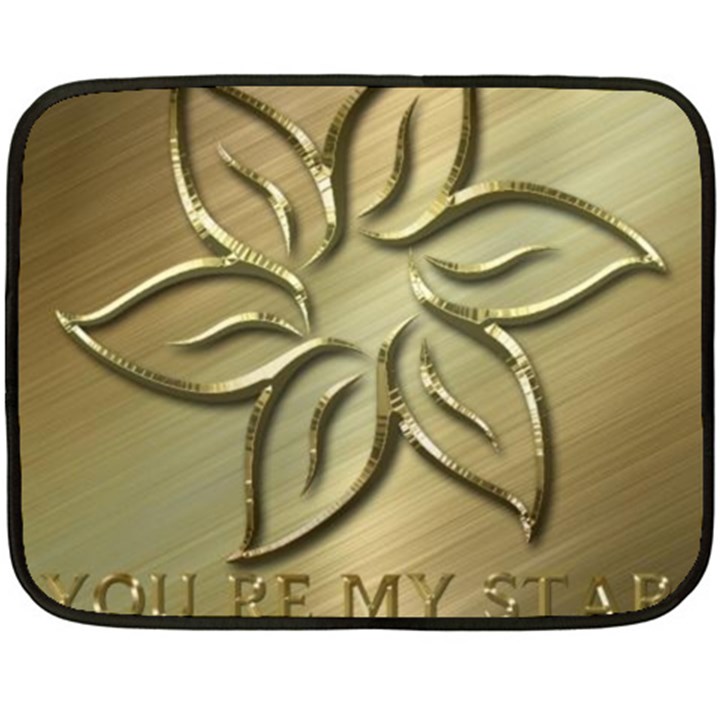 You are my star Double Sided Fleece Blanket (Mini) 