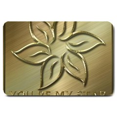 You Are My Star Large Doormat  by NSGLOBALDESIGNS2