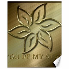 You Are My Star Canvas 11  X 14  by NSGLOBALDESIGNS2