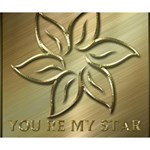 You are my star Deluxe Canvas 14  x 11  (Stretched) 14  x 11  x 1.5  Stretched Canvas