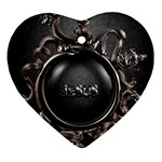 Jesus Heart Ornament (Two Sides) Front