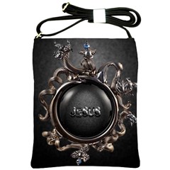 Jesus Shoulder Sling Bag by NSGLOBALDESIGNS2