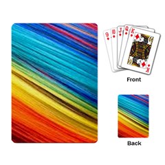 Rainbow Playing Cards Single Design by NSGLOBALDESIGNS2