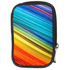 Rainbow Compact Camera Leather Case by NSGLOBALDESIGNS2